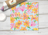 Lilly Inspired  Pattern Adhesive Vinyl L119